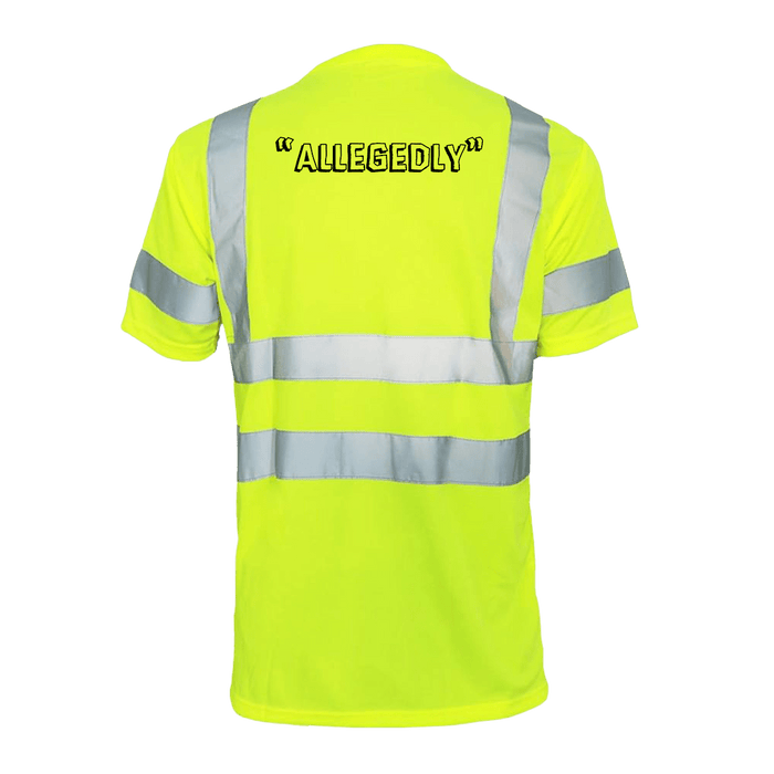 Allegedly - Reflective Safety T-Shirt by Armed American Supply