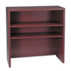 HON 10500 Series Bookcase Hutch, 36w x 14.63d x 37.13h, Mahogany