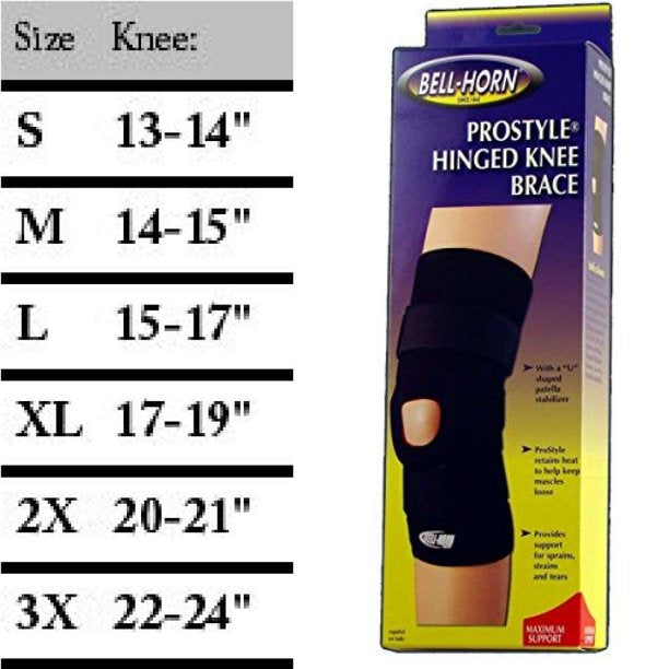 Bell Horn Prostyle Hinged Knee-support XXXL by Pasteur Pharmacy