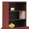 HON 10700 Series Bookcase Hutch, 32.63w x 14.63d x 37.13h, Mahogany