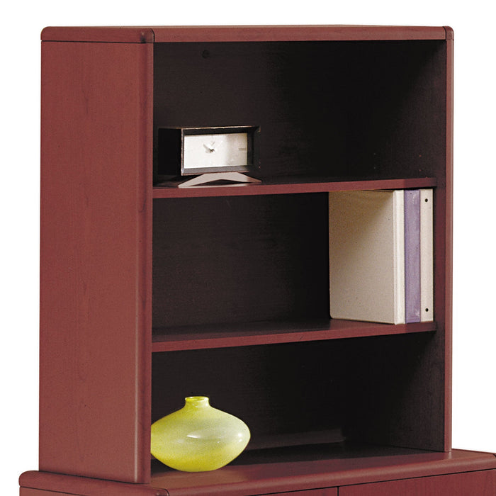 HON 10700 Series Bookcase Hutch, 32.63w x 14.63d x 37.13h, Mahogany
