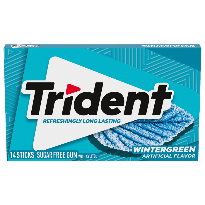 TRIDENT GUM, SUGAR FREE, WINTERGREEN by Pasteur Pharmacy