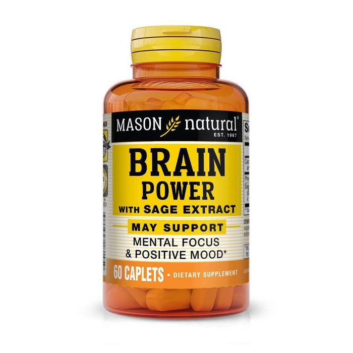 Mason Natural Brain Powder With Sage Extract - 60ct by Pasteur Pharmacy