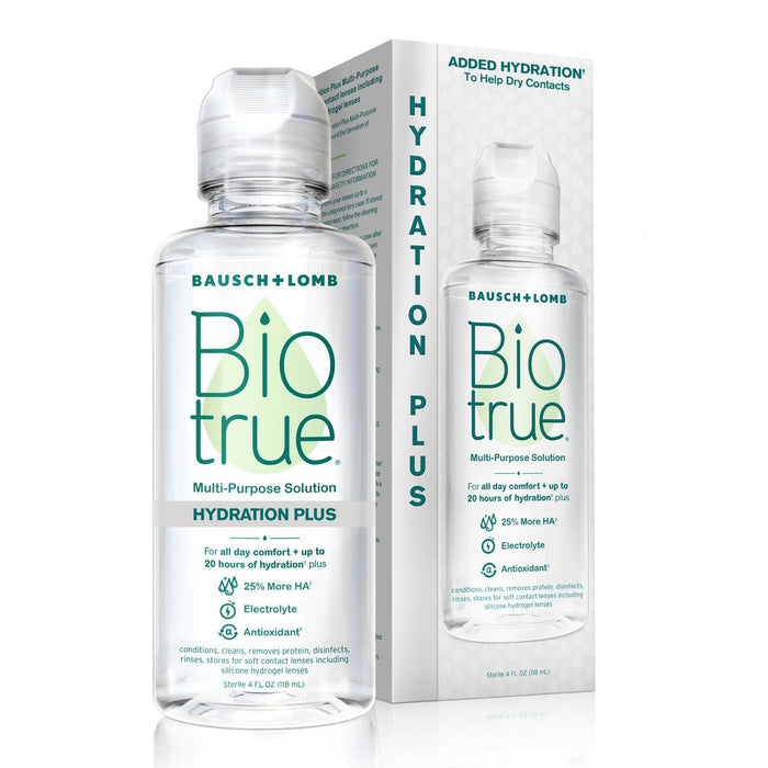 Biotrue Hydration Plus Contact Lens Solution 4 Oz by Pasteur Pharmacy