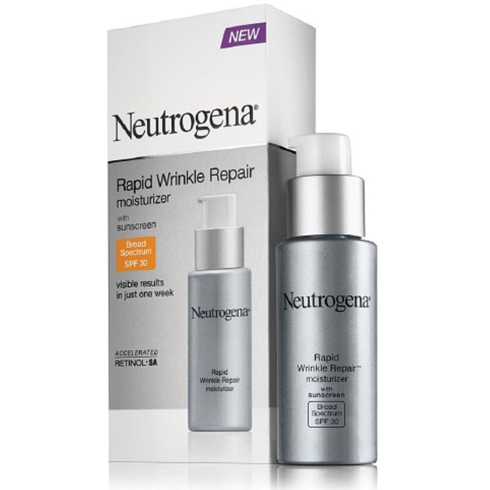 Neutrogena Rapid Repair Retinol Face Moisturizer With SPF 30 Wrinkle Cream 1 Oz by Pasteur Pharmacy