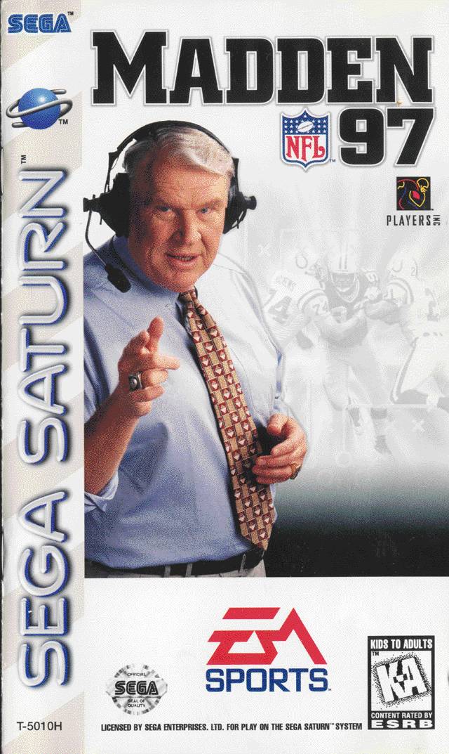 Madden 97 (Sega Saturn) by J2Games