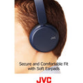 IN STOCK! JVC HAS35BTA On-Ear Wireless Bluetooth® Headphones with Microphone (Blue) by Silarius