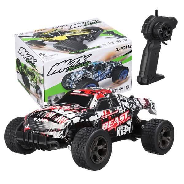 48KM/H 2.4ghz 1:20 Remote Control Car High Speed RC Truck by DailySale