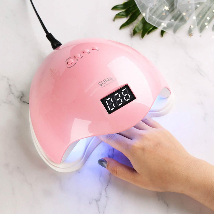 48W UV LED Gel Nail Lamp with 4 Timer by DailySale