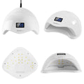 48W UV LED Nail Lamp Gel Polish Nail Dryer by DailySale