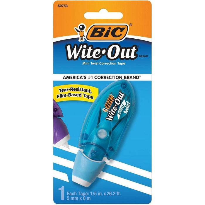 Wite-Out BIC Brand Mini Twist Correction Tape, White by Pasteur Pharmacy