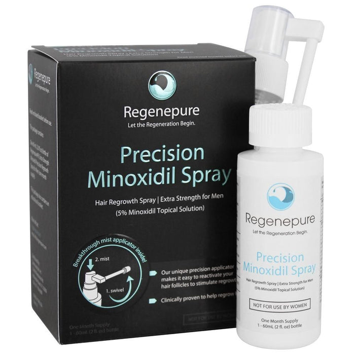 Regenepure Precision Minoxidil Spray Extra Strength For Men - 2 Oz by Pasteur Pharmacy
