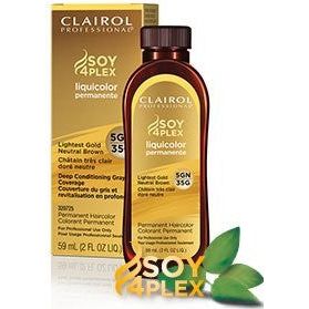 Clairol Professional SOY4PLEX Creme Light Red Neutral Brown 4RN Gray Coverage by Pasteur Pharmacy