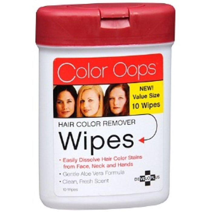 Color Oops Hair Remover Wipes by Pasteur Pharmacy