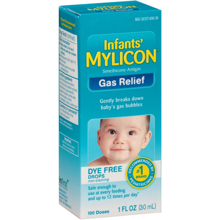 Infants' Mylicon Infant Gas Relief Colic Dye Free Drops - 1 Fl Oz by Pasteur Pharmacy