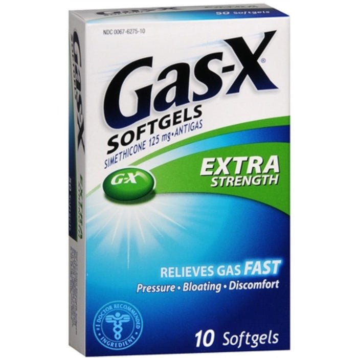 Gas-x Equate Relief, Simethicone 125 Mg, Extra Strength Softgels by Pasteur Pharmacy