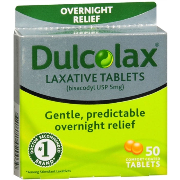 Dulcolax Overnight Laxative, 5 Mg, Comfort Coated Tablets by Pasteur Pharmacy