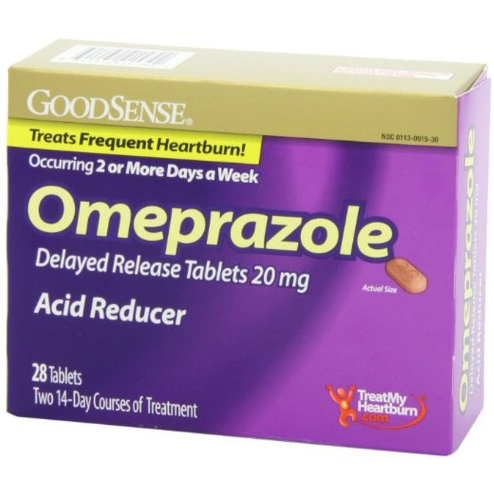 Good Sense Omeprazole Delayed Release, Acid Reducer Tablets 20 Mg by Pasteur Pharmacy