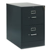 HON 310 Series Vertical File, 2 Legal-Size File Drawers, Charcoal, 18.25" x 26.5" x 29"