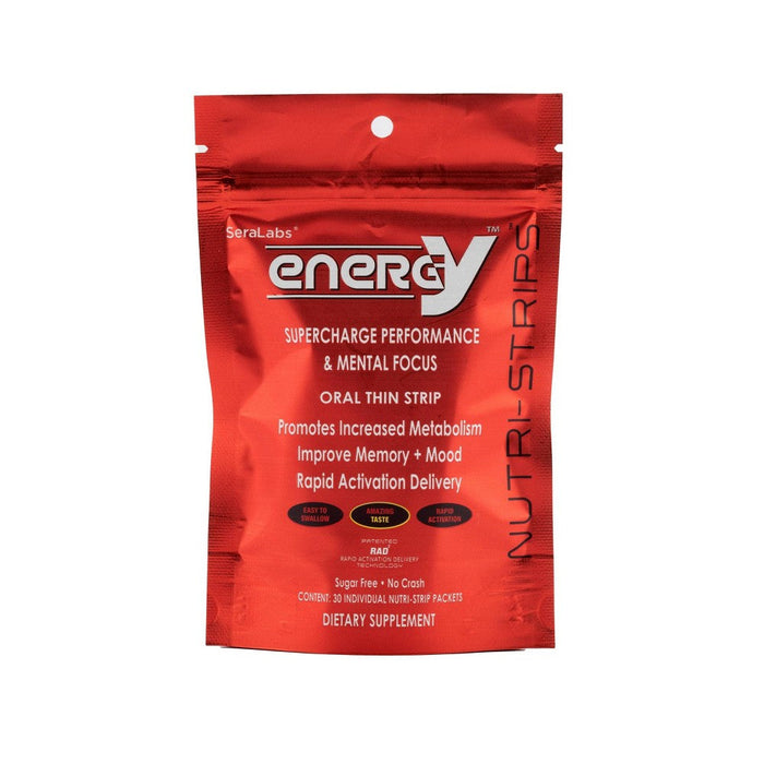Nutri-strips Energy Boost Rapid Activation Delivery Oral by Pasteur Pharmacy
