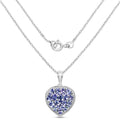 9.79 Carat Genuine Amazonite & Tanzanite .925 Sterling Silver Pendant by Bids.com