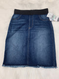 Karen Kane Denim Mini Skirt, Size 2 by Vanessa Jane