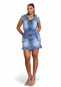 Sleeveless Jumpsuit Cargo Dress by The House of Stylez