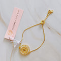 Mesmerized By The Cross Slide Bracelet