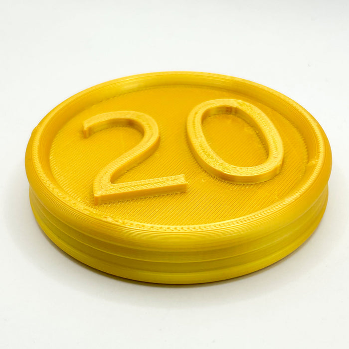 Life-Size 20¢ Coin / Cosplay by B3 Customs