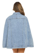 Denim Poncho by The House of Stylez