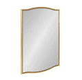 Kate and Laurel Sedelle Rectangle Gold Wall Mirror by Vanessa Jane