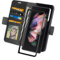 Indy Series Leather Wallet Case - Galaxy Z Fold5 by Zerodamage Sahara Case LLC