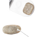 Gold Rhinestone Case - Apple AirPods 3 (3rd Generation) by Zerodamage Sahara Case LLC