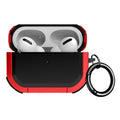 Armor Series Black Red Case - Apple AirPods Pro 2 (2nd Generation) by Zerodamage Sahara Case LLC
