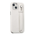 Indy Series Leather FingerGrip Case - iPhone 14 & iPhone 13 by Zerodamage Sahara Case LLC