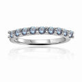 Alexandrite Eternity Ring by Fine Color Jewels