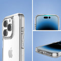iPhone 15 Pro Clear Slim Case - Durable Protection | Venture Series by Zerodamage Sahara Case LLC