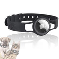 Sahara Black Silicone Dog Collar - Apple AirTag = AT00017 by Zerodamage Sahara Case LLC