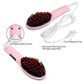 Detangling Hair Straightener Brush - Assorted Colors by DailySale