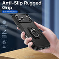 iPhone 17 Pro Case - Heavy-Duty Kickstand, Military-Grade, Anti-Slip | Raider Series by Zerodamage Sahara Case LLC