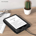 Amazon Kindle Paperwhite (2024) and Colorsoft Case - Folio, Hand Strap & Kickstand | Indy Series by Zerodamage Sahara Case LLC