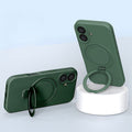 iPhone 16 Slim Kickstand Case - Rugged Protection, MagSafe | Venture Series by Zerodamage Sahara Case LLC