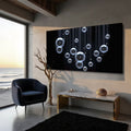 Modern Abstract Bubbles Wall Art by Tailored Canvases