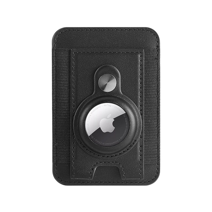 iPhone Leather Wallet Case with AirTag Holder - MagSafe | Indy Series by Zerodamage Sahara Case LLC