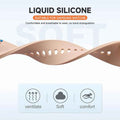 Case+Silicone Strap For Samxung Galaxy Watch 8 40MM, 44MM by Arleathercraft