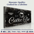 Coffee Bar Sign V by Tailored Canvases