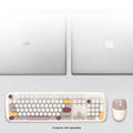 Wireless Keyboard & Mouse Combo - Silent Click, Colorful 104 Keys by Zerodamage Sahara Case LLC