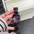 Steel Strap For Apple Watch Band Series 11/10/9/8/7/6/5/4/ SE / Ultra 1/2/3 by Arleathercraft