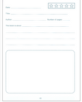 My Reading Journal Level K-3 by Vanessa Jane