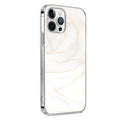 White Marble Series Case - iPhone 13 Pro by Zerodamage Sahara Case LLC
